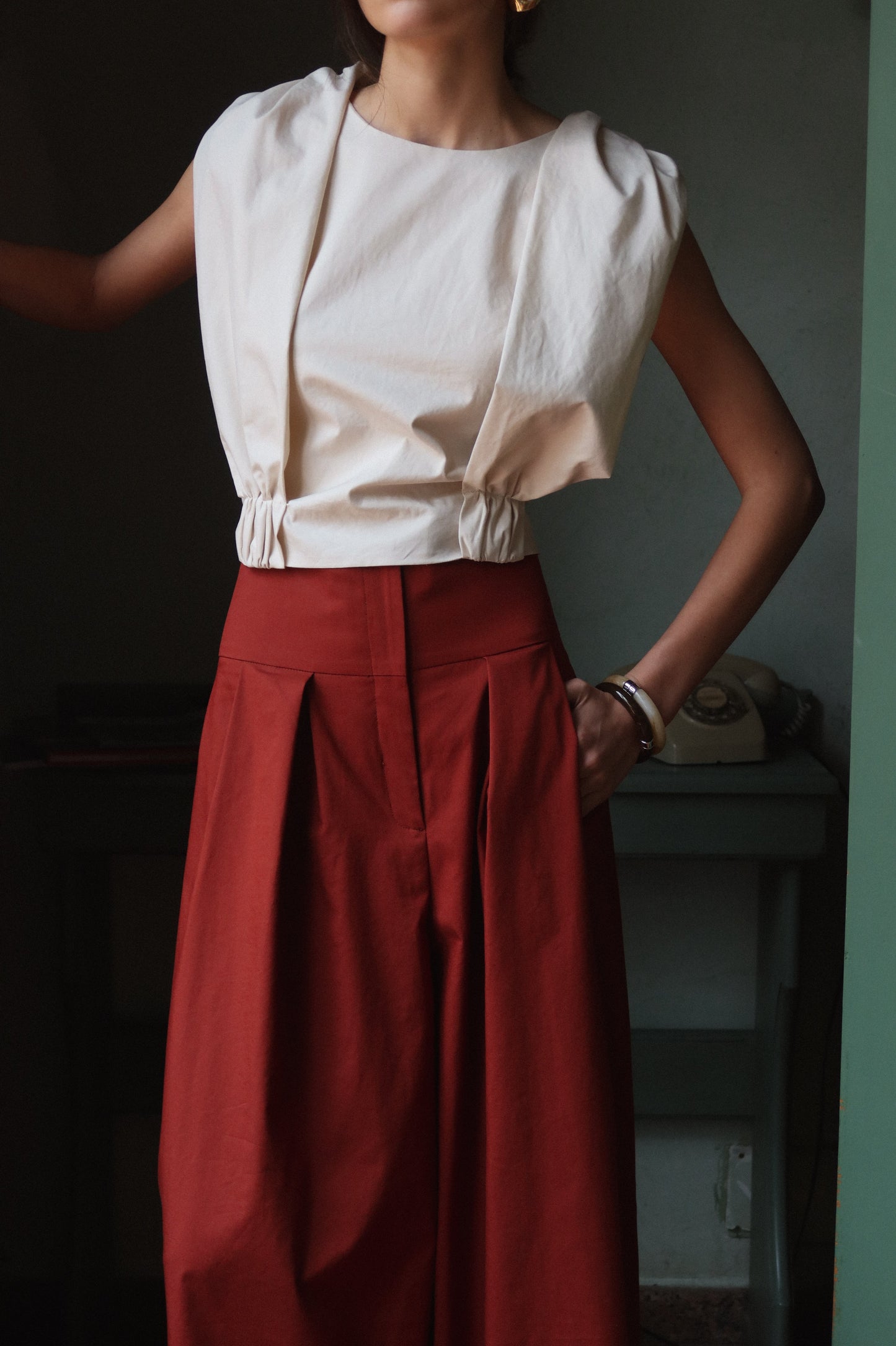 PANTALÓN ISIS TEJA