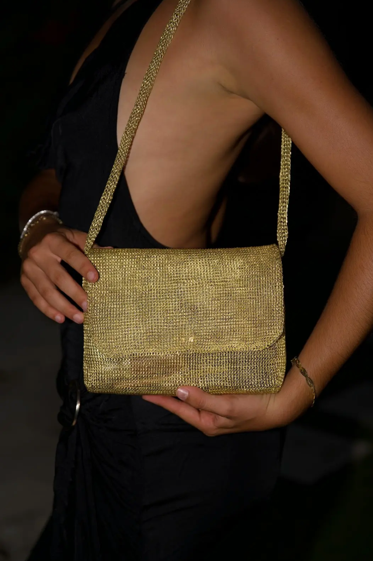 Clio bag Gold