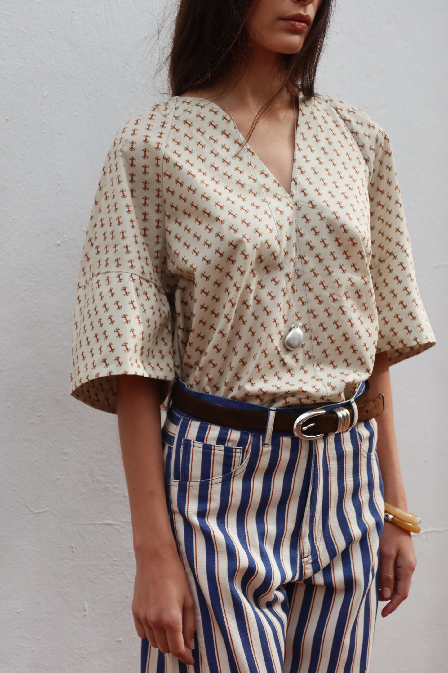 PANTALÓN TRIFLO AZUL